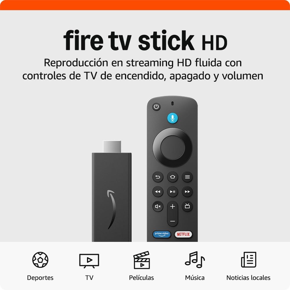 Mando Amazon negro fire tv